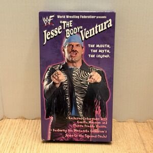 WWF - Jesse "The Body" Ventura (VHS 1998) The Mouth The Myth The Legend Untested